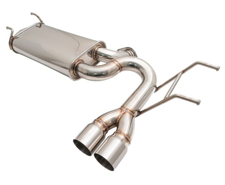 Megan Racing 2.5” Universal Muffler – M-DF Turbo/NA Style, Stainless Steel With Removable Silencer 4 thumbnail image