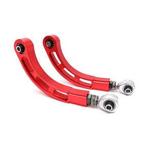 GodSpeed Rear Lower Camber Control Arms For 2003-2007 Mitsubishi Evo 8/9 – Adjustable Pair (Red)