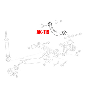 187.00 Godspeed Camber Kit Toyota Celica (00-06) Rear Adjustable Arms - Pair - Redline360