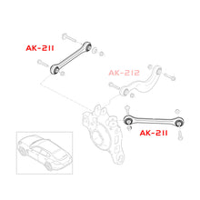Load image into Gallery viewer, Godspeed Toe Arms Porsche Panamera 970 (2010-2016) Rear Arms Pair - Default Title Alternate Image