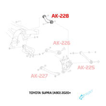 Load image into Gallery viewer, 153.00 Godspeed Camber Arms Toyota Supra GR (2020-2021-2022) Rear Upper w/ Spherical Bearings - Redline360 Alternate Image