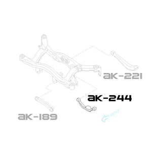 153.00 Godspeed Camber Kit Subaru Legacy & Legacy GT (00-09) Rear Arms - Pair - Redline360