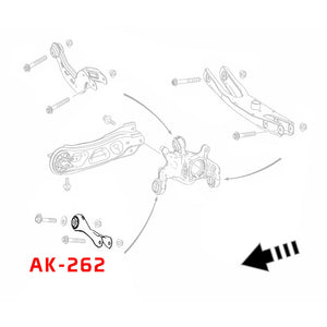 153.00 Godspeed Toe Arms Mercedes GLA250 / GLA45 AMG (2014-2019) Rear Pair - Adjustable - Redline360