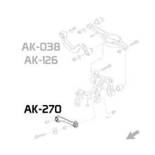 Load image into Gallery viewer, 144.50 Godspeed Toe Arms VW Rabbit MK5 (06-09) Rear Pair - Adjustable w/ Spherical Bearings - Redline360 Alternate Image