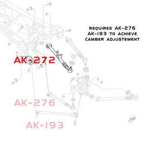 170.00 Godspeed Lateral Arms Mazda Miata NC (2006-2015) Rear Arms - Pair - Redline360