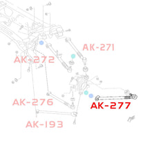 Load image into Gallery viewer, Godspeed Lateral Arms Mazda RX8 (03-11) Miata NC (06-14) Rear Upper Arms - Pair - Default Title Alternate Image