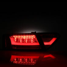Load image into Gallery viewer, Spyder LED Tail Lights Audi A5 (2008-2012) Black or Red Clear - OEM Halogen / Black Alternate Image