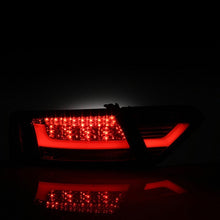 Load image into Gallery viewer, Spyder LED Tail Lights Audi A5 (2008-2012) Black or Red Clear - OEM Halogen / Black Alternate Image
