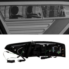 Load image into Gallery viewer, Spyder LED Tail Lights Audi A5 (2008-2012) Black or Red Clear - OEM Halogen / Black Alternate Image