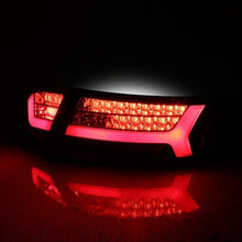 Load image into Gallery viewer, Spyder LED Tail Lights Audi A6 (2009-2011) Black or Red Clear - Black Alternate Image