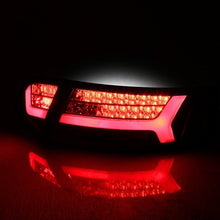 Load image into Gallery viewer, Spyder LED Tail Lights Audi A6 (2009-2011) Black or Red Clear - Black Alternate Image