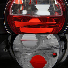 Load image into Gallery viewer, Spyder Euro Style Tail Lights Acura Integra Coupe (1990-1993) Black or Red Clear - Black Alternate Image