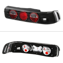 Load image into Gallery viewer, Spyder Euro Style Tail Lights Acura Integra Coupe (1990-1993) Black or Red Clear - Black Alternate Image