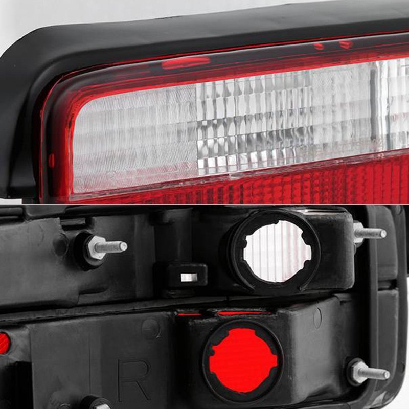 Spyder Euro Style Tail Lights Acura Integra Coupe (1990-1993) Black or Red  Clear