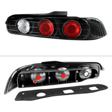 Load image into Gallery viewer, Spyder Euro Style Tail Lights Acura Integra Sedan / Coupe (1994-2001) - Black - Sedan (4Dr) Alternate Image