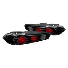 Load image into Gallery viewer, Spyder Euro Style Tail Lights Acura Integra Sedan / Coupe (1994-2001) - Black - Sedan (4Dr) Alternate Image
