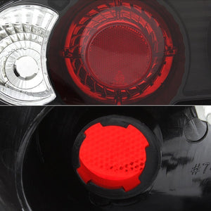 154.16 Spyder Euro Style Tail Lights Acura RSX (2002-2004) - Black - Redline360