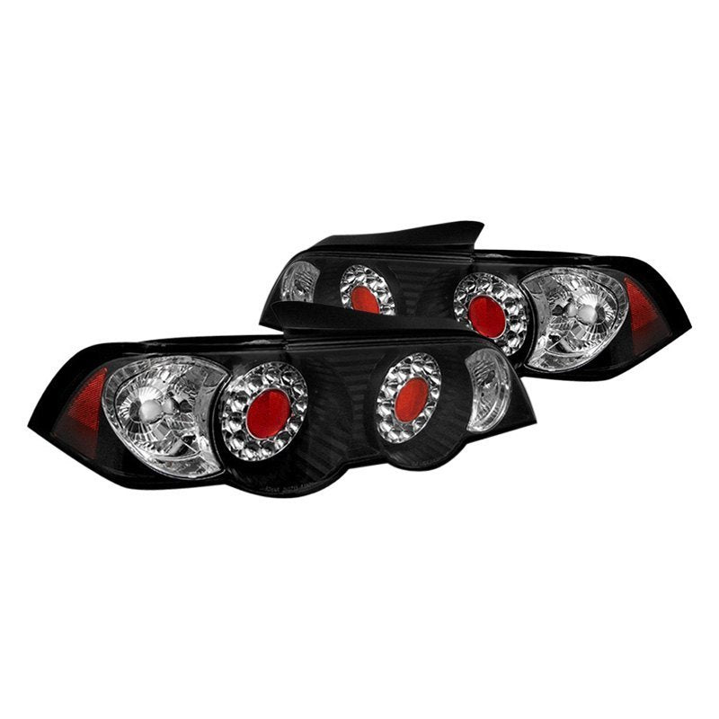 244.80 Spyder LED Tail Lights Acura RSX (2002-2004) - Black or Red Clear - Redline360