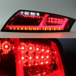 598.07 Spyder LED Tail Lights Audi TT (2008-2014) Black or Smoke - Redline360