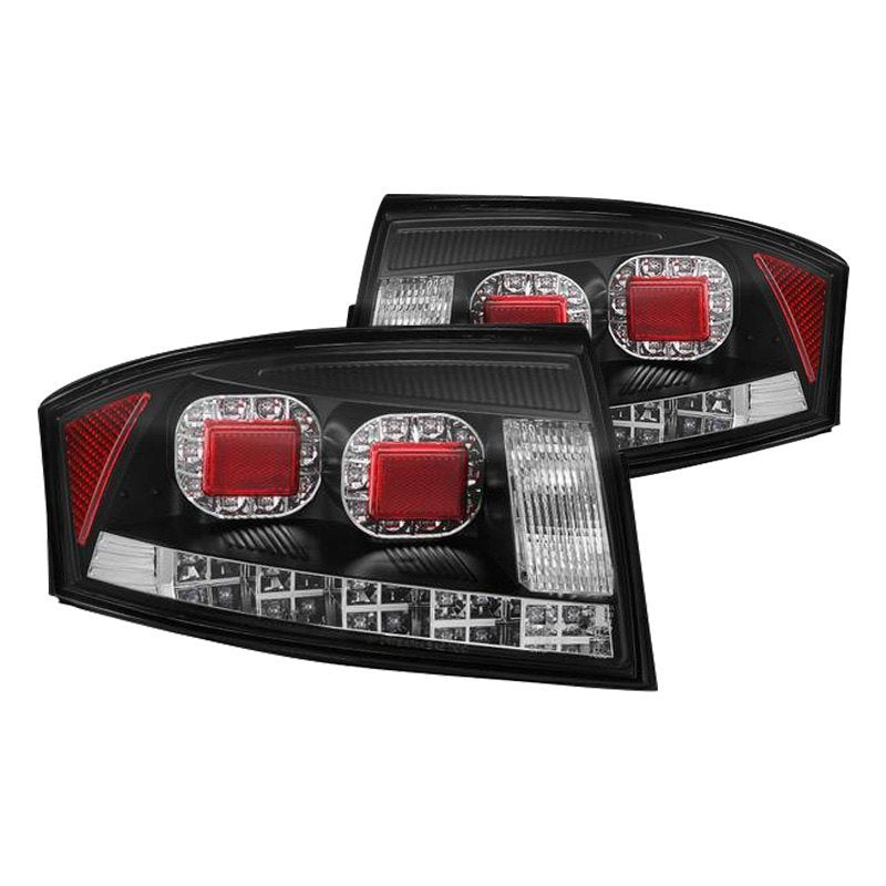 Billedhugger Professor TVstation Spyder LED Tail Lights Audi TT (2000-2006) Black – Redline360