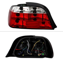 Load image into Gallery viewer, 152.73 Spyder Euro Style Tail Lights BMW 7 Series E38 (1995-2001) Red Clear - Redline360 Alternate Image