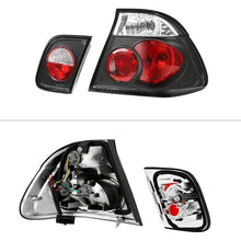 Load image into Gallery viewer, Spyder Euro Style Tail Lights BMW 3 Series E46 Sedan (99-01) Black - Default Title Alternate Image