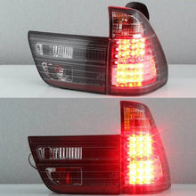 Load image into Gallery viewer, Spyder LED Tail Lights BMW X5 E53 (2000-2006) Black / Red Clear / Smoke - Black Alternate Image