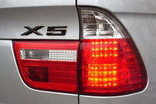 Load image into Gallery viewer, Spyder LED Tail Lights BMW X5 E53 (2000-2006) Black / Red Clear / Smoke - Black Alternate Image