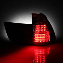 Load image into Gallery viewer, Spyder LED Tail Lights BMW X5 E53 (2000-2006) Black / Red Clear / Smoke - Black Alternate Image