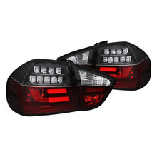 Load image into Gallery viewer, Spyder LED Tail Lights BMW 3 Series E90 Sedan (06-08) Black / Red Smoke / Smoke - Black Alternate Image