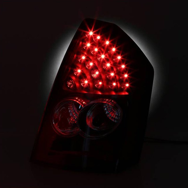 Spyder Led Tail Lights Chrysler 300c 2005 2007 Black Or Smoke Redline360 8233