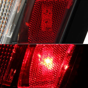 336.15 Spyder V2 LED Tail Lights Chrysler 300C (05-07) [w/ Light Bar] Black / Red Clear / Smoke - Redline360