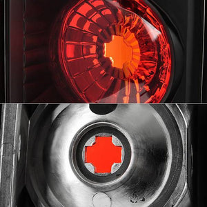 Spyder Euro Style Tail Lights Chevy Astro / Safari (85-05) Black or Ch