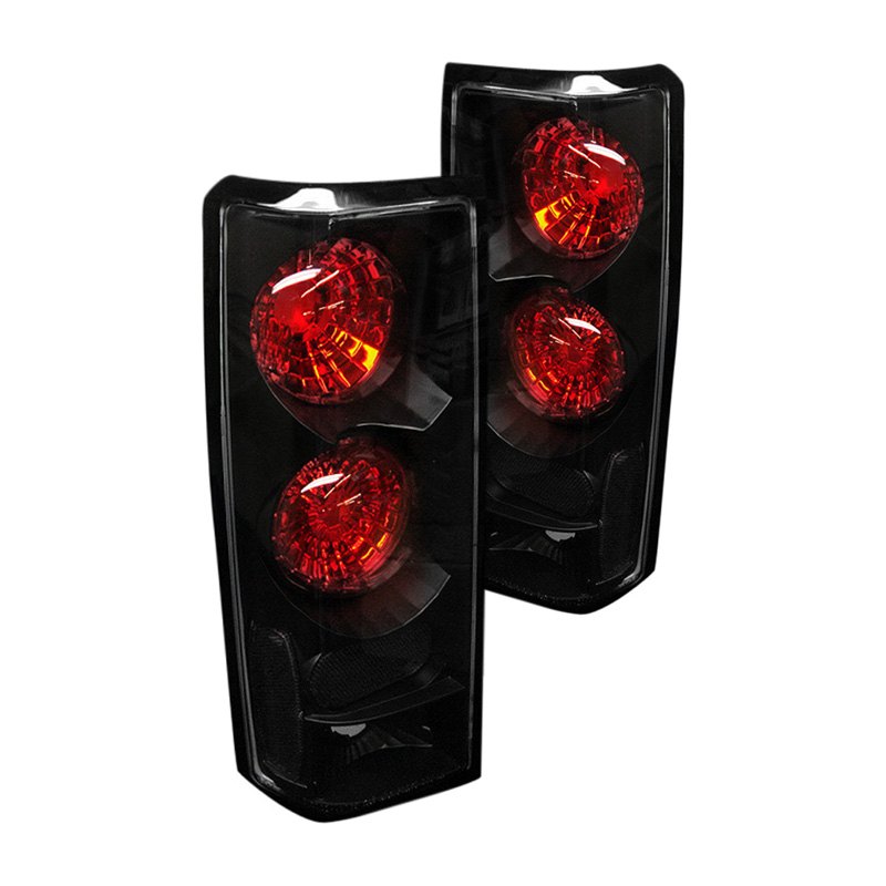 Spyder Euro Style Tail Lights Chevy Astro / Safari (85-05) Black or Ch