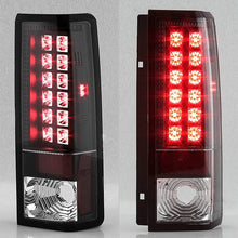 Load image into Gallery viewer, Spyder LED Tail Lights Chevy Astro / Safari (1985-2005) - Black or Smoke - Black Alternate Image