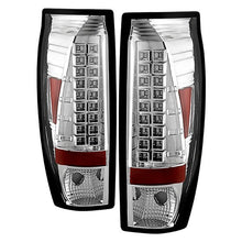 Load image into Gallery viewer, Spyder LED Tail Lights Chevy Avalanche (2002-2006) Black or Chrome - Black Alternate Image