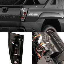 Load image into Gallery viewer, Spyder LED Tail Lights Chevy Avalanche (2002-2006) Black or Chrome - Black Alternate Image