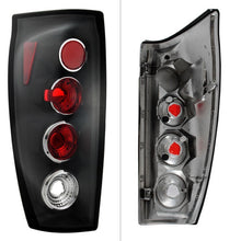 Load image into Gallery viewer, Spyder Euro Style Tail Lights Chevy Avalanche (2002-2006) Black / Chrome / Smoke - Black Alternate Image