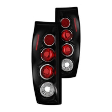 Load image into Gallery viewer, Spyder Euro Style Tail Lights Chevy Avalanche (2002-2006) Black / Chrome / Smoke - Black Alternate Image