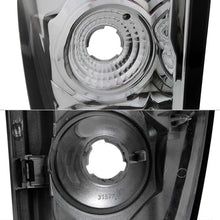 Load image into Gallery viewer, Spyder Euro Style Tail Lights Chevy Avalanche (2002-2006) Black / Chrome / Smoke - Black Alternate Image