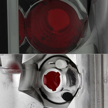 Load image into Gallery viewer, Spyder Euro Style Tail Lights Chevy Avalanche (2002-2006) Black / Chrome / Smoke - Black Alternate Image