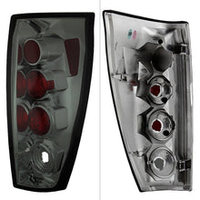 Load image into Gallery viewer, Spyder Euro Style Tail Lights Chevy Avalanche (2002-2006) Black / Chrome / Smoke - Black Alternate Image