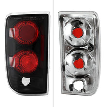 Load image into Gallery viewer, 69.23 Spyder Euro Style Tail Lights Chevy Blazer (1995-2005) Black / Chrome / Smoke - Redline360 Alternate Image