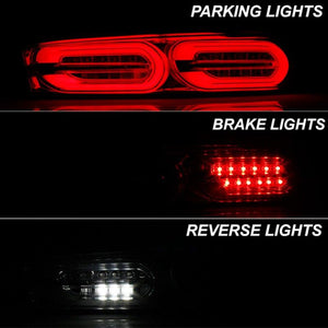 502.44 Spyder LED Tail Lights Chevy Camaro [LED Model] (16-18) [Sequential Turn Signal] - Black or Chrome - Redline360