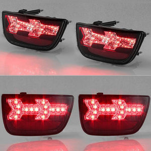 284.05 Spyder LED Tail Lights Chevy Camaro (2010-2013) - Black or Smoke - Redline360