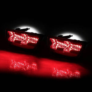 284.05 Spyder LED Tail Lights Chevy Camaro (2010-2013) - Black or Smoke - Redline360