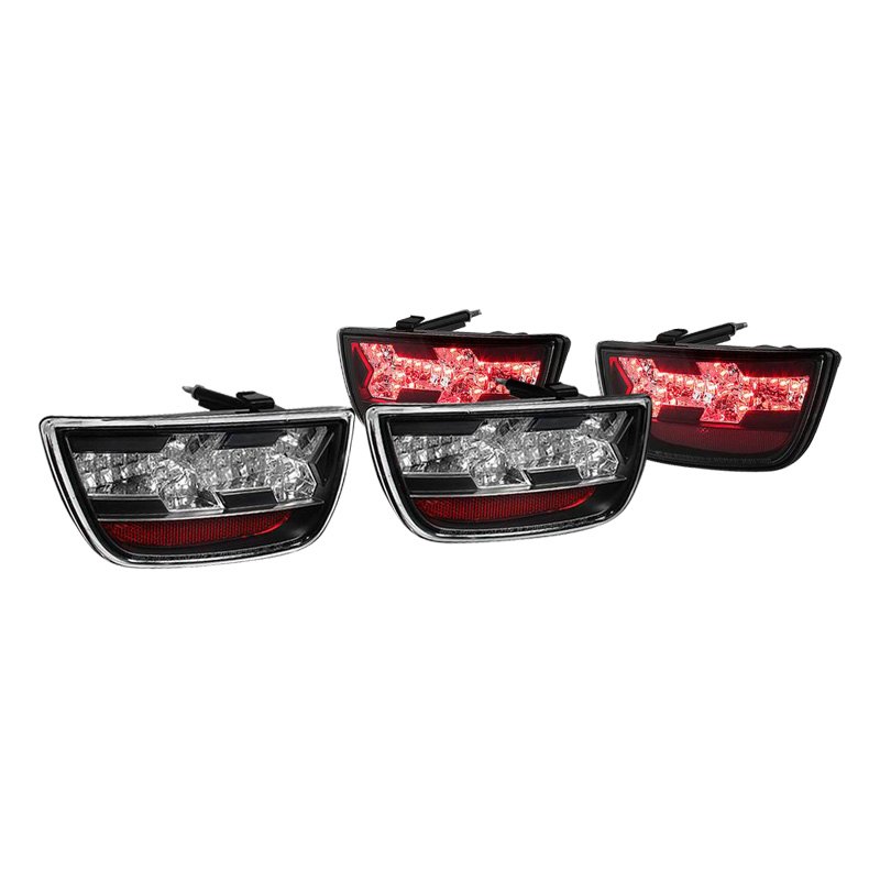 284.05 Spyder LED Tail Lights Chevy Camaro (2010-2013) - Black or Smoke - Redline360