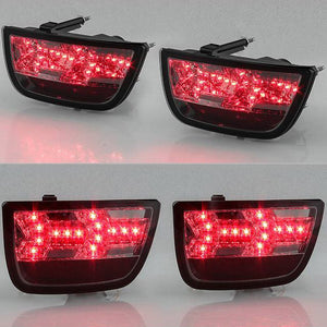 284.05 Spyder LED Tail Lights Chevy Camaro (2010-2013) - Black or Smoke - Redline360