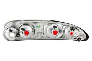 97.78 Spyder Euro Style Tail Lights Chevy Camaro (93-02) Black or Chrome - Redline360