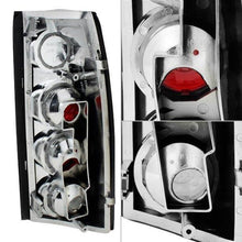 Load image into Gallery viewer, Spyder Euro Style Tail Lights GMC Jimmy (1992-1994) Black / Black Smoke / Chrome / Smoke - Version / Black Alternate Image